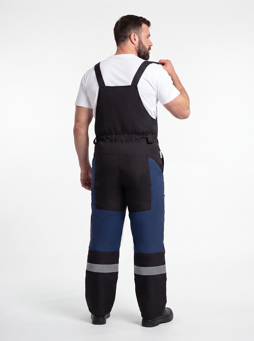 Полукомбинезон зимний ProfLineSpecialist (тк.Мембрана,180), т.синий/черный