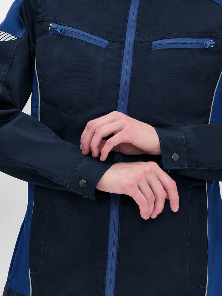 Куртка женская ProfLineSpecialist (тк.Смесовая,240), т.синий/васильковый